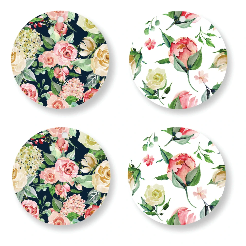 30018 DÁRKOVÉ VISAČKY / SHABBY ROMANTIC / 4 ks v bal.