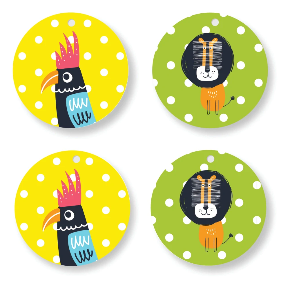 30021 DÁRKOVÉ VISAČKY / KAMARÁDI ZE ZOO II. / 4 ks v bal.