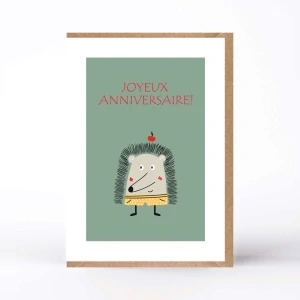 20327  PŘÁNÍ S OBÁLKOU / JOYEUX ANNIVERSAIRE!