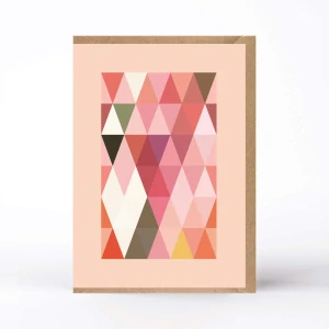 20347 PŘÁNÍ S OBÁLKOU - Geom. vzor na růžové