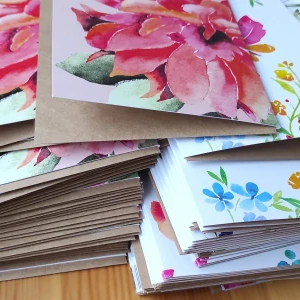 10041 SADA PŘÁNÍ S OBÁLKOU - HARMONIE (9 ks přání s obálkou v bal.)