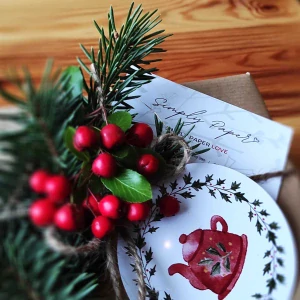 30014 VÁNOČNÍ DÁRKOVÉ VISAČKY / MALOVANÉ VÁNOCE II. / 4 ks v bal.