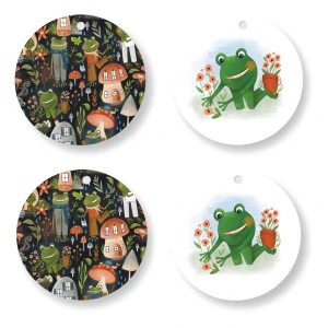 30023 DÁRKOVÉ VISAČKY / VESELÉ ŽÁBY / 4 ks v bal.