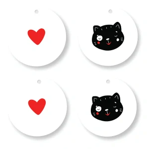 30025 DÁRKOVÉ VISAČKY / ŘEKNU TI TO TAKHLE / 4 ks v bal.