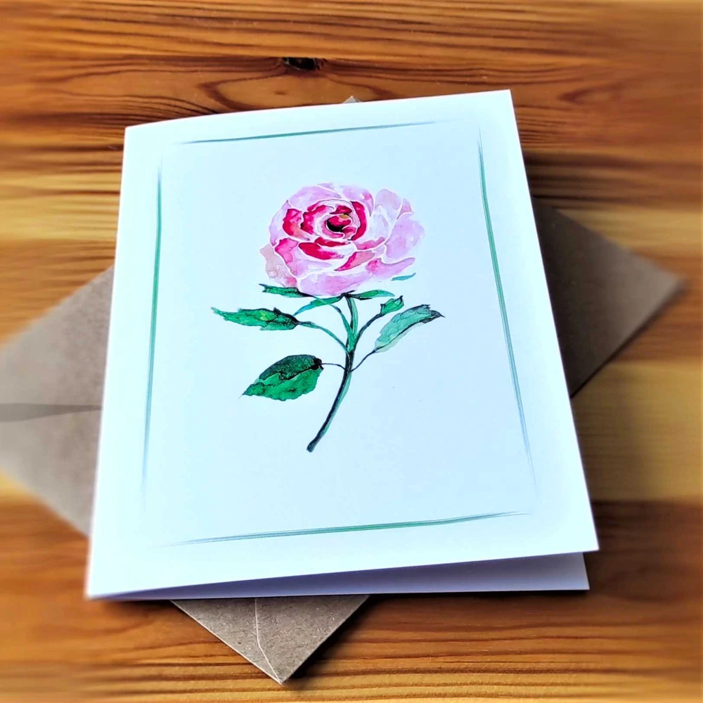 10025 SADA PŘÁNÍ S OBÁLKOU - ROZÁRIUM (8 ks přání v bal.)