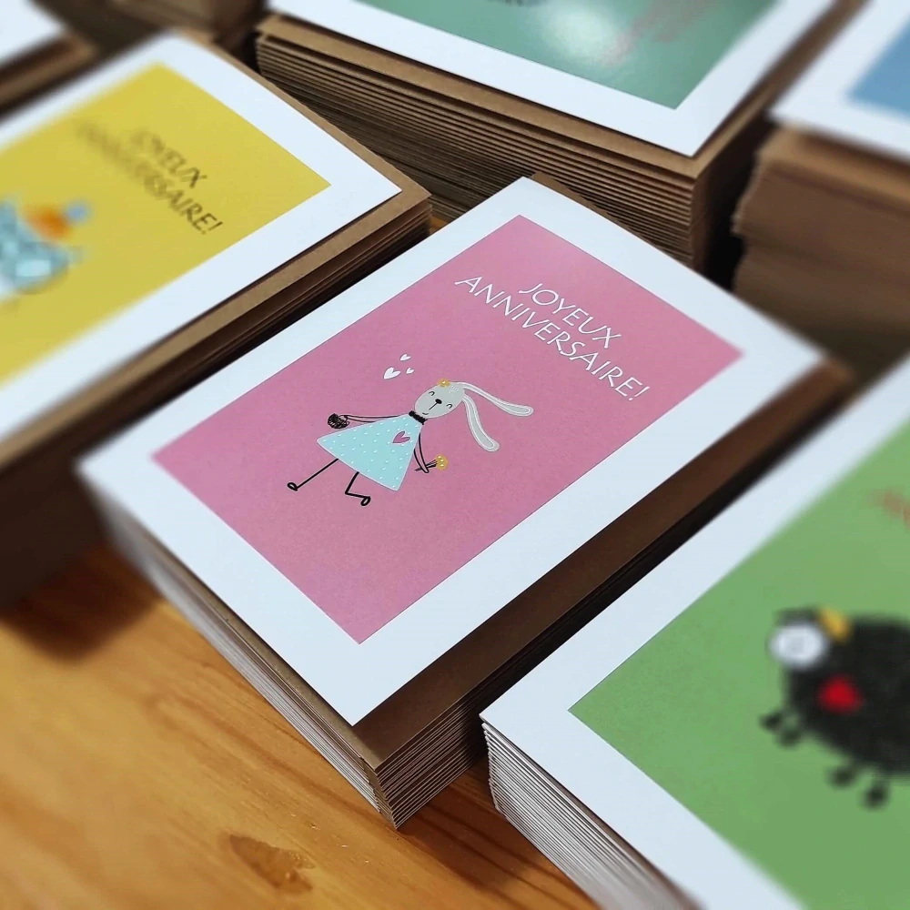 20328  PŘÁNÍ S OBÁLKOU / JOYEUX ANNIVERSAIRE!