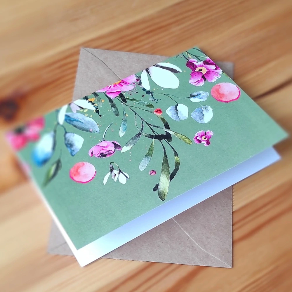 10041 SADA PŘÁNÍ S OBÁLKOU - HARMONIE (9 ks přání s obálkou v bal.)