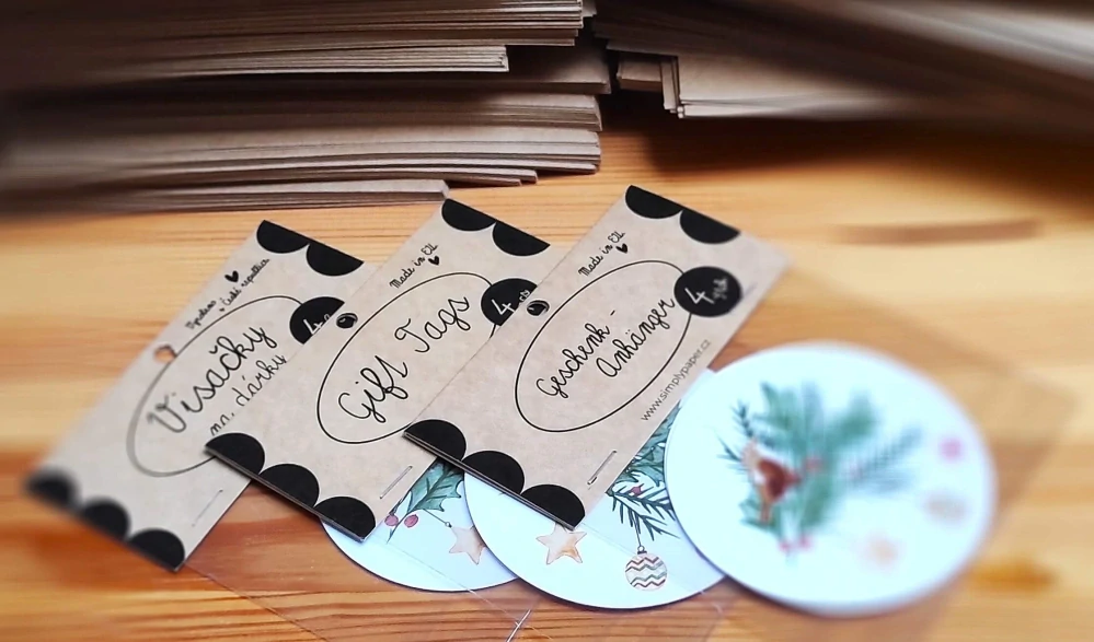 30025 DÁRKOVÉ VISAČKY / ŘEKNU TI TO TAKHLE / 4 ks v bal.