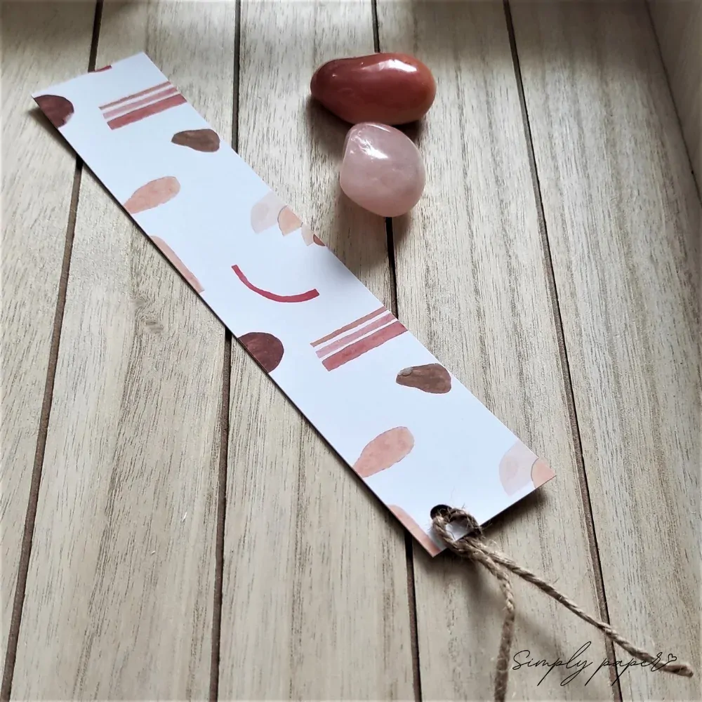 ZÁLOŽKA do knihy, Abstract art, č. 1