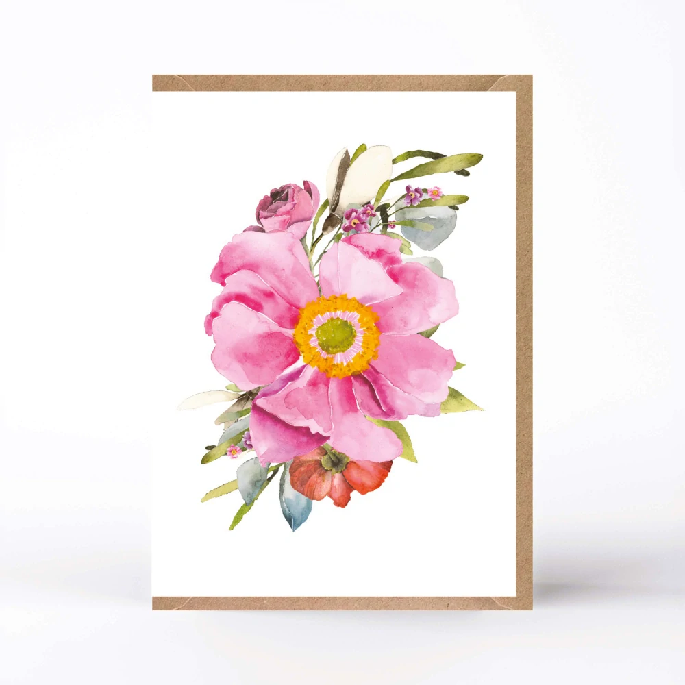 20050  PŘÁNÍ S OBÁLKOU - Růžové kvítí