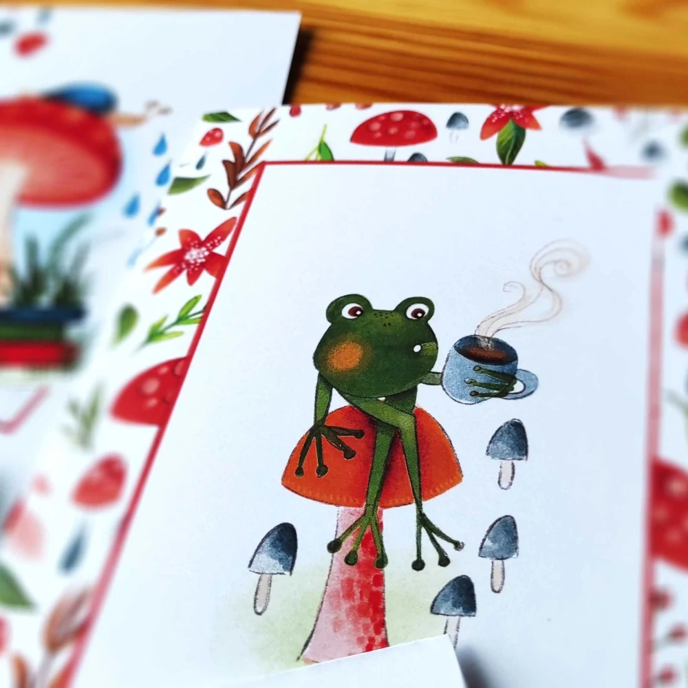 20228  PŘÁNÍ S OBÁLKOU - dáme kafe! (V rámečku)