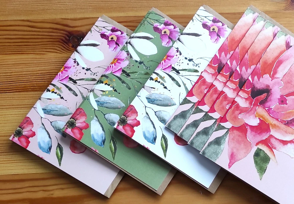 10041 SADA PŘÁNÍ S OBÁLKOU - HARMONIE (9 ks přání s obálkou v bal.)