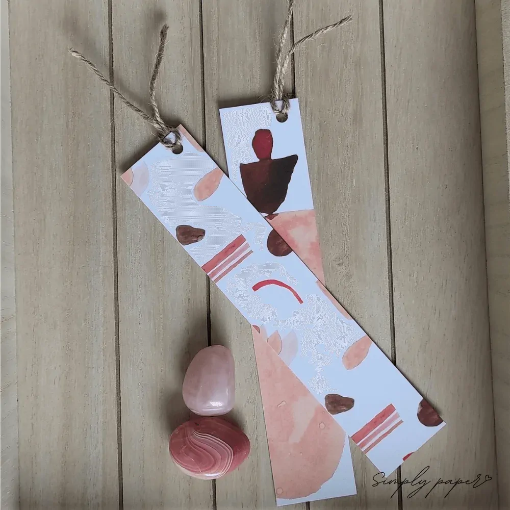 ZÁLOŽKA do knihy, Abstract art, č. 1