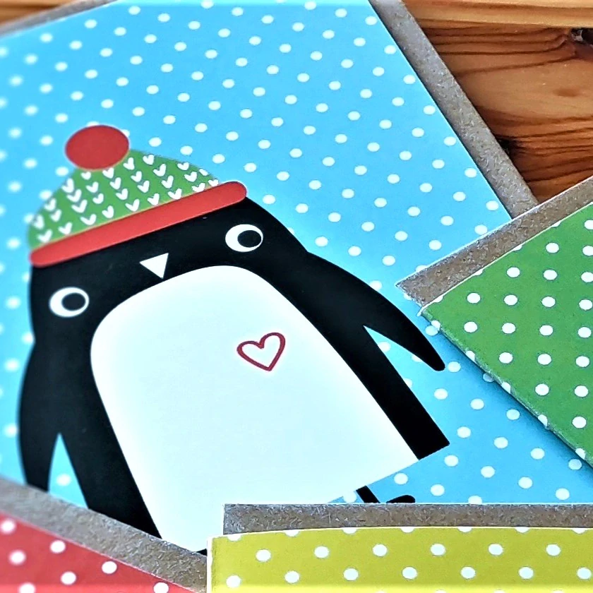 10024 SADA PŘÁNÍ S OBÁLKOU - KAMARÁDI ZE ZOO (10 ks přání s obálkou v bal.)