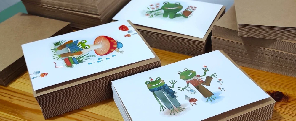 20231  PŘÁNÍ S OBÁLKOU - žába knihomolka