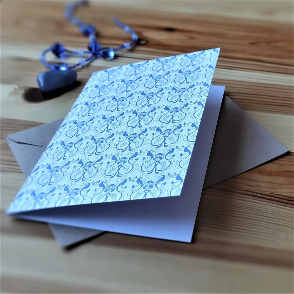 10001 SADA PŘÁNÍ S OBÁLKOU - JAKO Z PORCELÁNU (6 ks přání s obálkou v bal.)